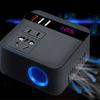 Профессиональный автомобильный инвертор 150 Вт с тремя USB-портами Автомобильный инвертор