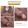2024 Mom's Winter Thick Cotton Coat: Fashionable, Warm Wear for Middle-Aged & Elderly Women