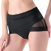 Atsugi Pelvic Makeup Pelvic Cross Deep Cross Power Net Model 88236AS Black Shorts, Fit, Non-Slip, [Utility Registered] Women's,