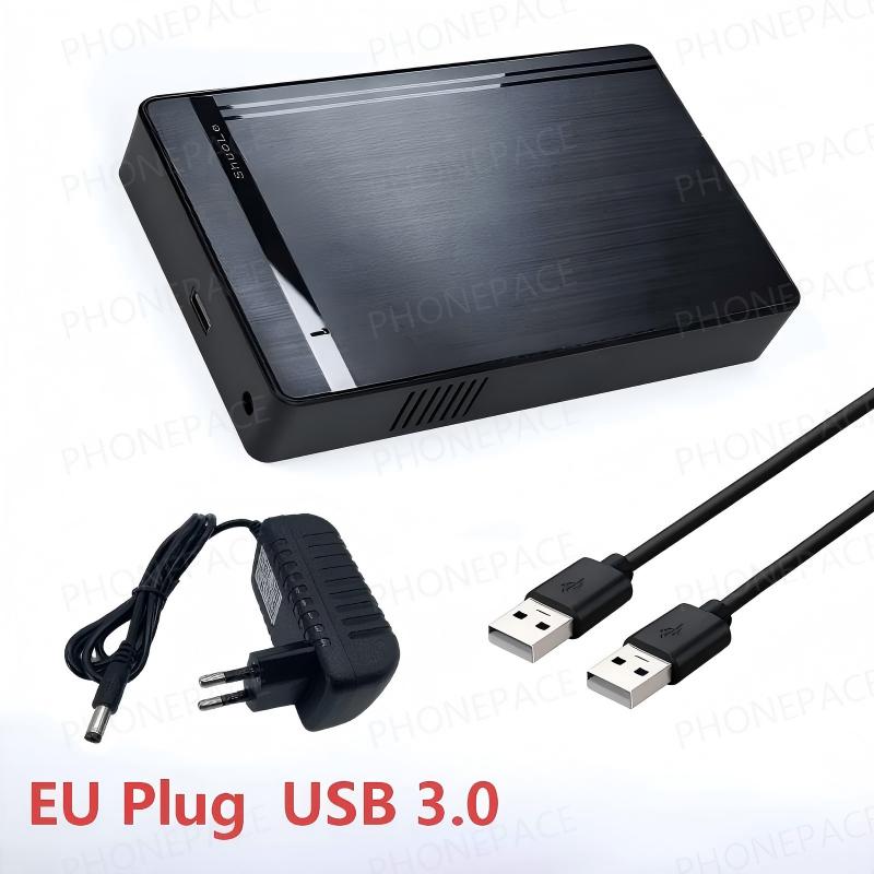 Xiaomi Внешний корпус для HDD 2,5" 3,5" SATA на USB 3.0, безвинтовой, для ноутбука, настольного ПК
