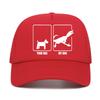 Funny Belgian Malinois Your Dog My Dog Maliraptor Maligator Streetwear Unisex Baseball Cap summer mesh breathable Snapback hats