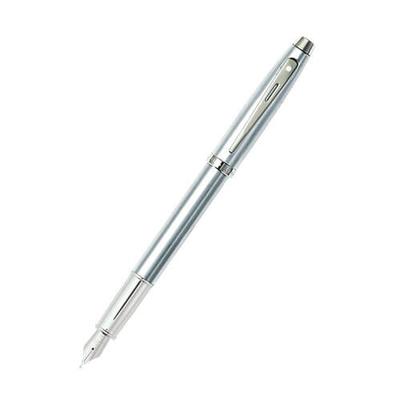 Ручка Sheaffer 100 Матовый хром/Никелированная (Мед Фонтан)