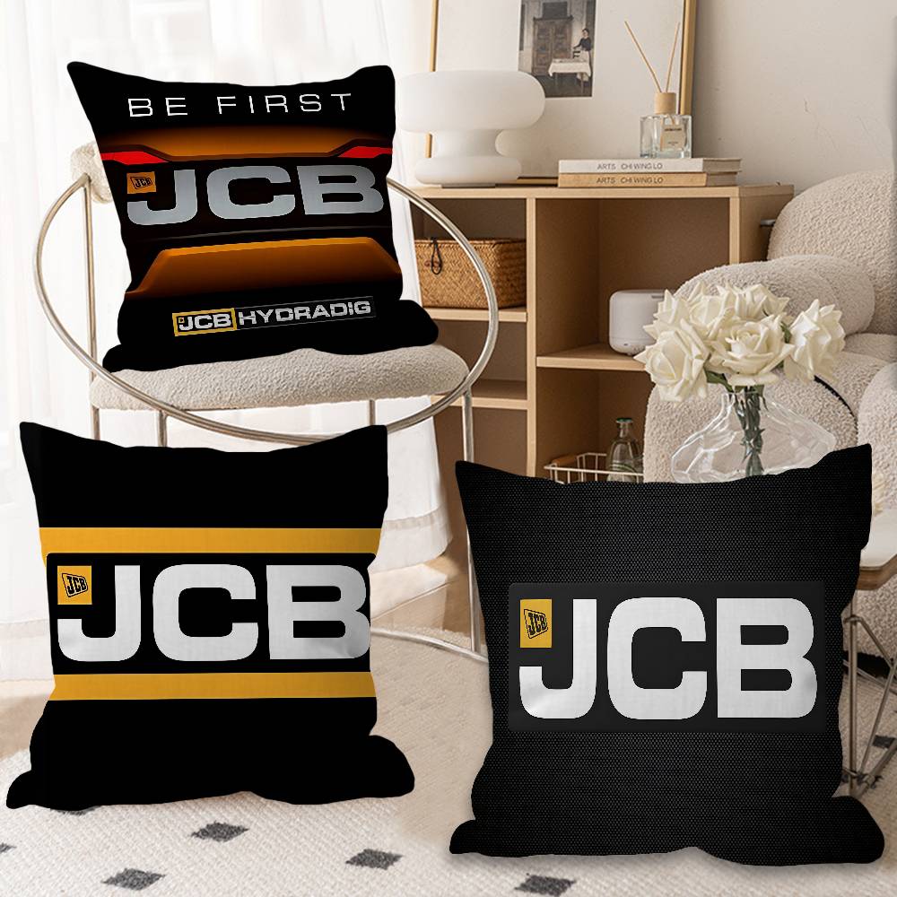 J-Jcbs Logo Pillow Cover Design Cushion Cover Decor Holiday Decorati