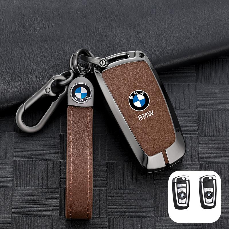 BBJF8 Metal Car Key Cover Case Holder Shell Bag For BMW 1 3 5 7 Series X1 X3 X4 X5 F10 F15 F16 F20 F30 F18 F25 M3 M4 Accessories