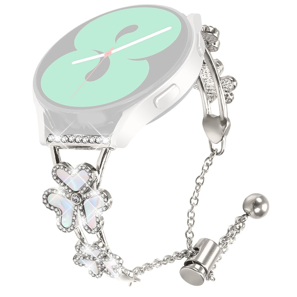 For Verizon Gizmo Watch 3 Metal Band Replacement Watch Strap Heart Clover Decor