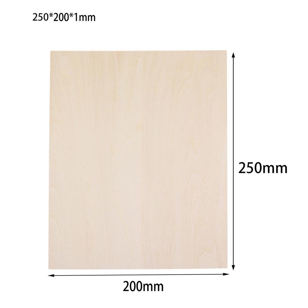 5 Штук Деревянных Листов Материалы для DIY-Проектов Поделки для Корабля Лодки Самолета