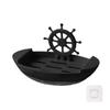 Cute Drainage Boat-Shaped Soap Dish Plastic Household Soap Holder Innovative Cartoon Soap Dish Toilets