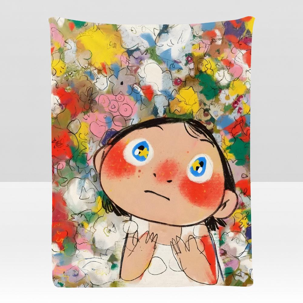 artist PPdohk Art Throw Soft Flannel Blanket for Bed Bedroom Sofa Picnic Throw Skinfriendly Breathable Gift Cover