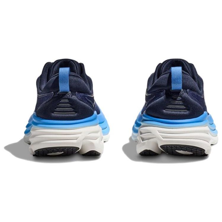 Мужские кроссовки HOKA Bondi 8 Outer Space синие универсальные 1123202-OSAA