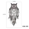 Tribal Lion Long-lasting Tattoo Sleeve Black Tattoo Sticker Temporary Tattoos Fake Tattoo Stickers
