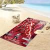 ManUtd Print Beach Towel, Large Soft Quick Dry Towel for Beach Camping Swimming