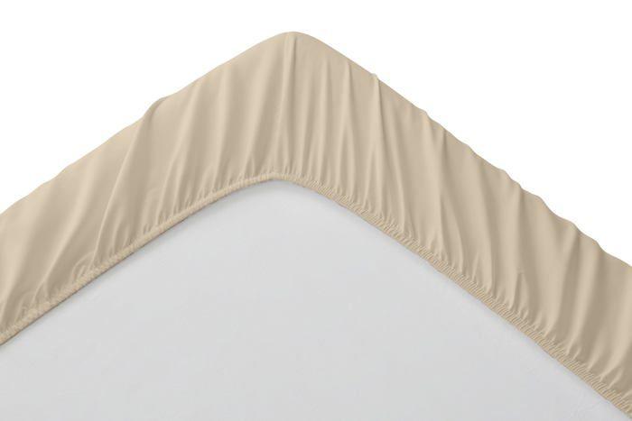 Drap housse - Degrees Home - LB4B - 150x190 cm - Microfibre brossée - Beige