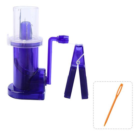 Ручная намотка шнура, компактный размер, эффективный органайзер для вязания шнура, портативная вязальная машина для самостоятельного изготовления катушек