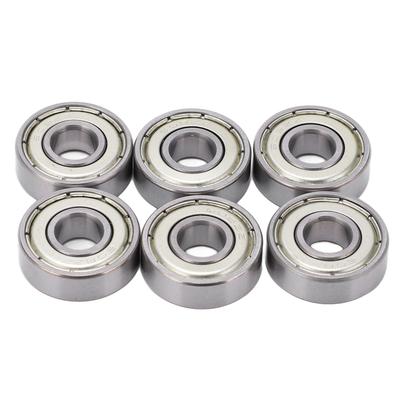 8PCS 608 роликовые подшипники для коньков скорость плавно низкие подшипники трения скейтборд ролик из углеродистой стали