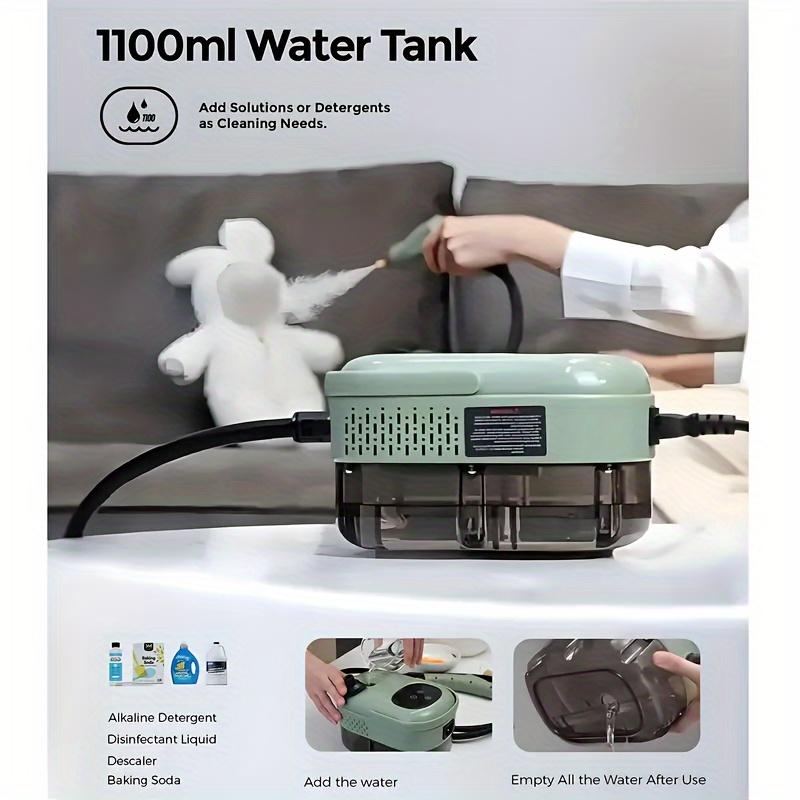 Car Cleaning Furniture Cleaning New 40.58 Oz High Temperature and High Pressure Steam Cleaner Household Small Kitchen Air Conditioner Washing Machine