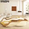 Modern Minimalist Irregular Carpet Living Room Coffee Table Carpet Bedroom Dressing Room Circular Floor Mat