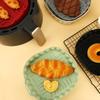 High Temperature Resistant Square Air Fryer Silicone Baking Pan, Non-Stick Oil Easy To Clean Baking Pad, Integrated Silicone Pad