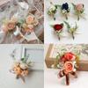  Premium Retro Artificial Roses Bulk Crafting Materials For Bridal Hair Accessories Table Centerpieces Design