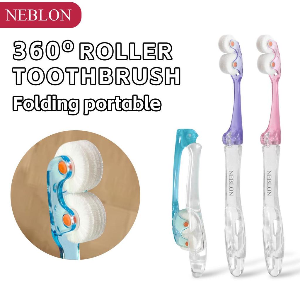 Вращающаяся зубная щетка NEBLON 360 имеет новую конструкцию головки, которая очищает все стороны зубов, защищает десны и сохраняет чистоту полости рта.