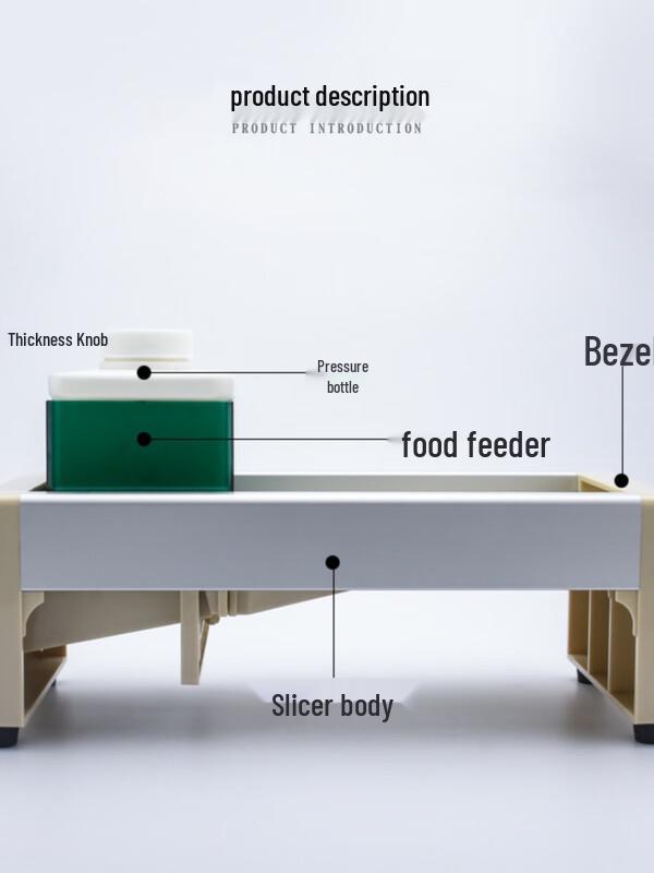 Qh-139 Manual Stainless Steel Multi-Slicer