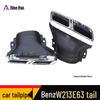 Mercedes-Benz W213 E-Class Black/Silver Square Exhaust Tailpipe