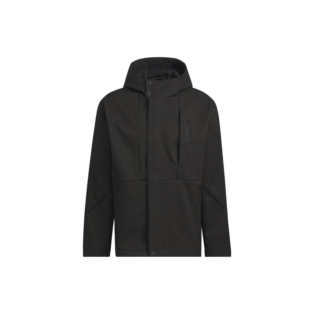 Adidas Wuji Bond Woven Jacket with Monochrome Logo Men Jackets Black IP4932