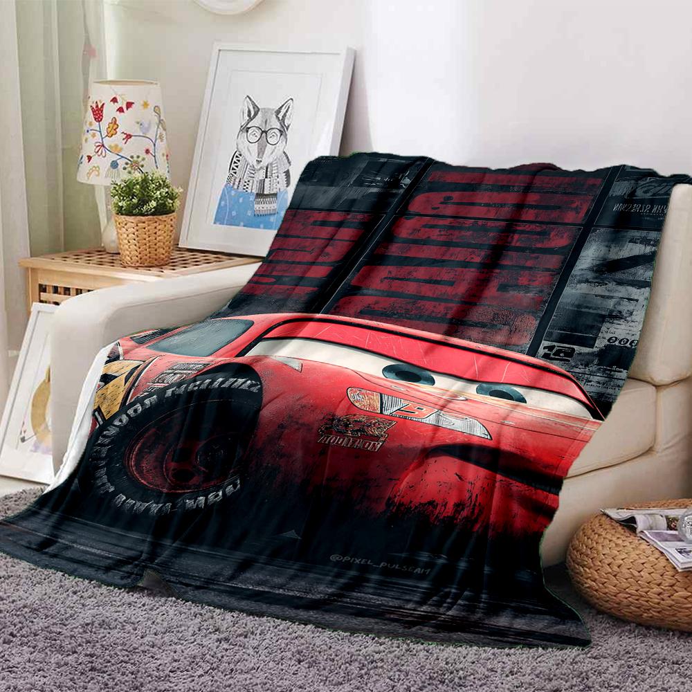 Rusteze Mcqueen Blanket Soft Throw Blanket For Home Bedroom Bed Sofa Travel Office Solid Christmas Blanket