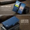 For Xiaomi Redmi 14C 4G Case AUTSPACE A11 RFID Blocking Retro Leather Cell Phone Wallet Cover