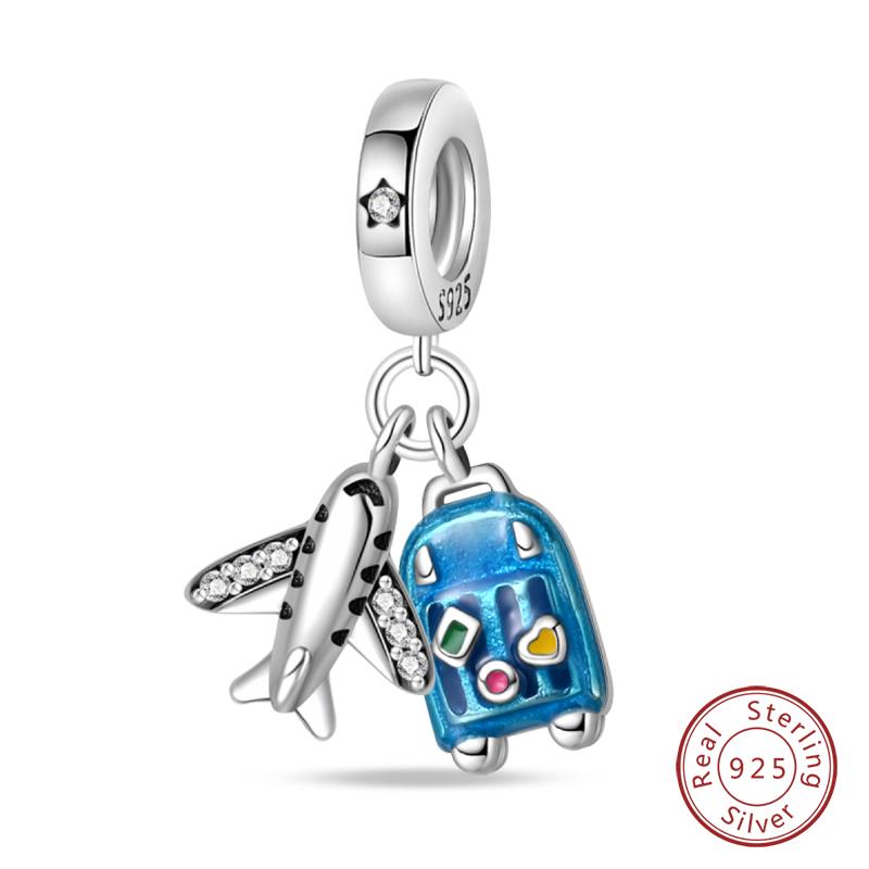 100% Медь Бабочка Фея Мечта Океан Ракушка Жемчужина Русалка Морская Черепаха Подсолнух Шармы Бусины Подходят для Браслетов Qikaola