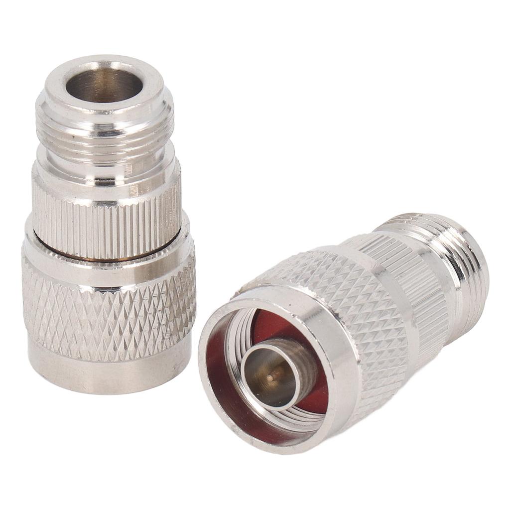 2 шт. N-мама-N-папа адаптер широкополосный радиочастотный разъем для антенного удлинительного кабеля