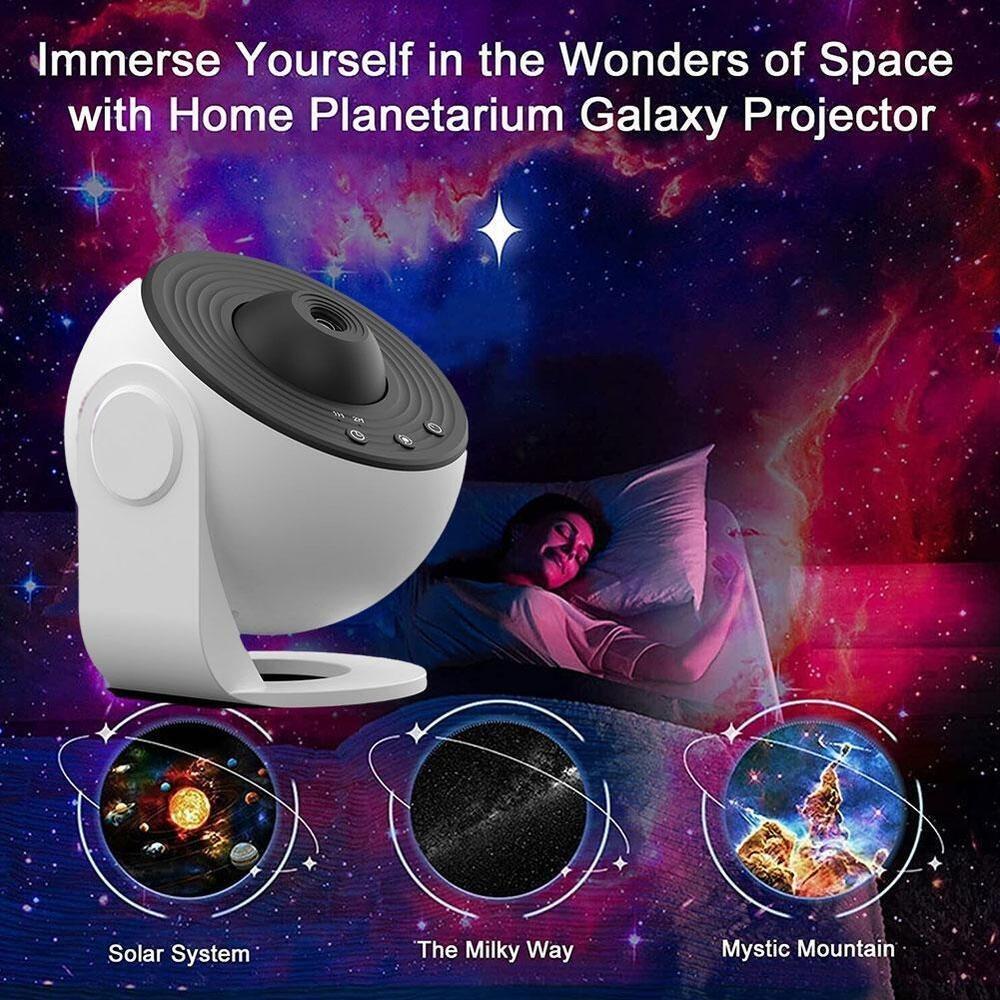 Глобус Млечный Путь, проектор звездного неба, лампа-карточка, игрушка, слайд-шоу, ночник, проектор галактики, проектор звездного неба, вращающаяся на 360° лампа-планетарий