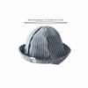 Striped Pattern Baby Bucket Hat Cotton Infant Panama Bonnet Panama Sunshade Basin Cap  Kids Wear
