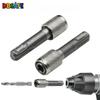 Convert To 1/4 Hex Shank Adapter Hexagonal Converter Electric Hammer Power Screwdriver Bit Holder Socket Impact Driver