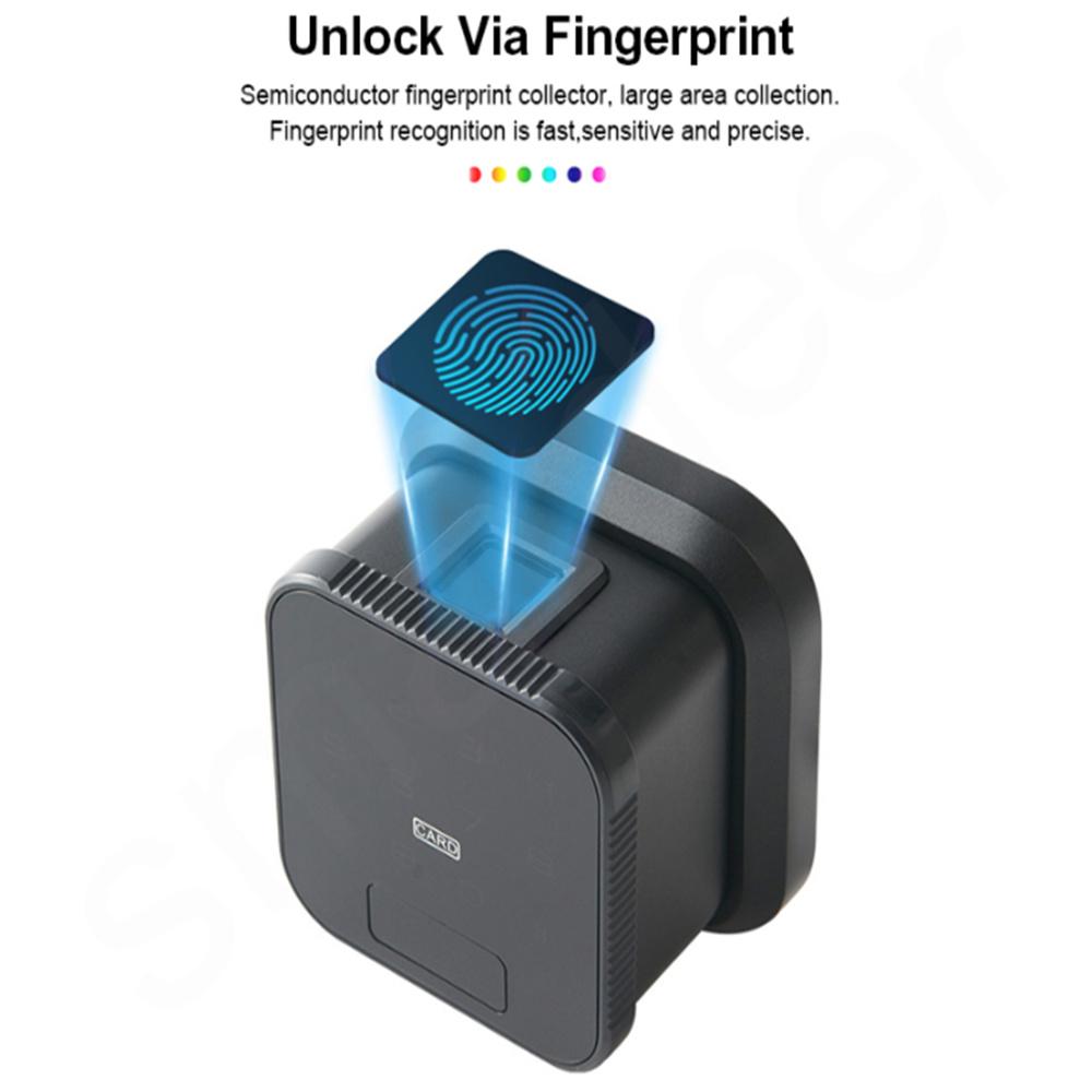 НОВЫЙ Умный Электронный Дверной Замок с Wi-Fi, Отпечаток Пальца, Пароль, IC-карта, Ключ, Разблокировка через Приложение