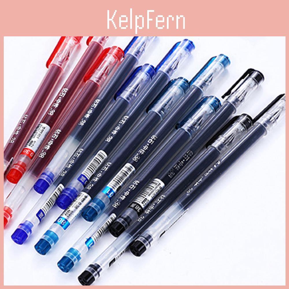 Ink Pen Stationeries Gel 12pcs 038mm Student Stationery Office Diy Sketching Writing Tool