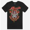 26 Рок-группа Poison Череп Логотип Езжай как дикий Футболка Новая Унисекс Футболка