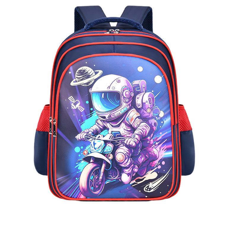 Новая модная маленькая школьная сумка «Космический астронавт», многослойная водонепроницаемая детская школьная сумка большой емкости с принтом, рюкзак