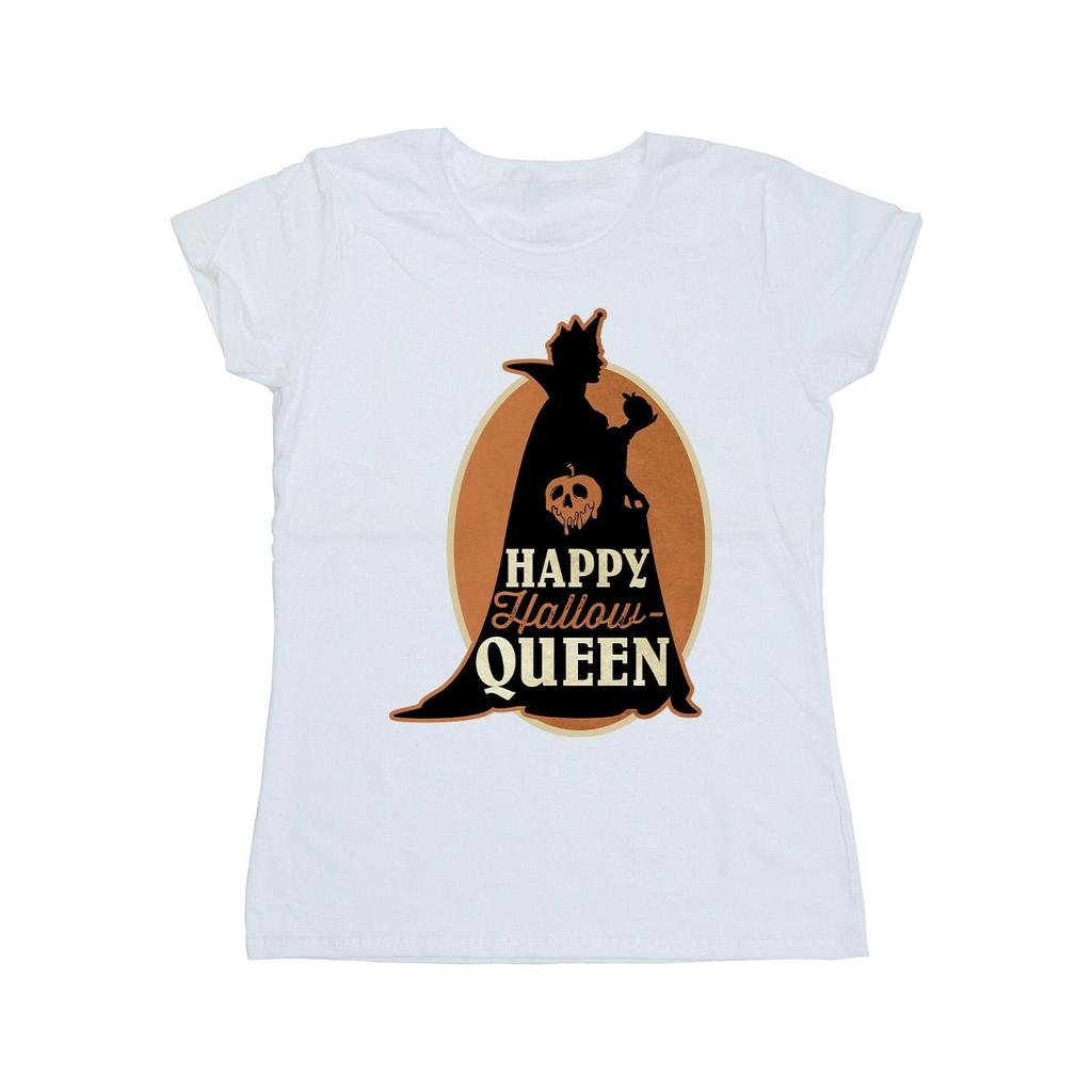 Disney Womens/Ladies Villains Hallow Queen Cotton T-Shirt