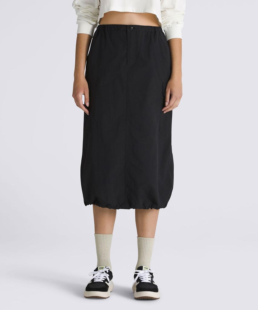 Vans Riley Parachute Cargo Skirt - Black / Vn000Hqbblk1