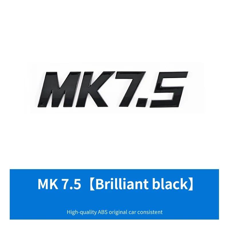 3D ABS буквы MK5 MK6 MK7 MK7.5 эмблема автомобиля значок наклейка для VW volkswagen GOLF автомобиль крыло багажник задняя наклейка