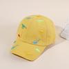 Cartoon Dinosaur Embroidery Baby Cap Summer Kids Baseball Cap Outdoor Adjustable Infant Boy Girls Sun Hats