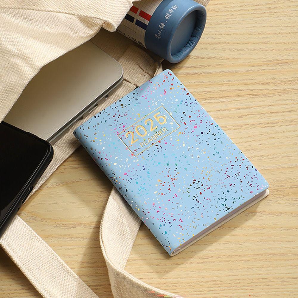 Laser 2025 Planner Notebook Mini Daily Weekly Monthly Planner Notebook  School Office