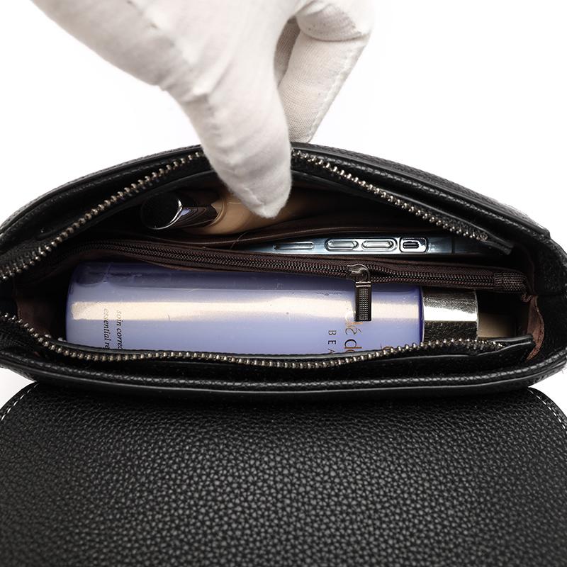 Маленькая сумка через плечо, основная женская сумка-тоут из 100% натуральной кожи, однотонная женская сумка-клатч на 2023 год, сумка через плечо