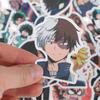 50Pcs My Hero Academia Japan Anime Stickers For Diy Skateboard Guitar Laptop