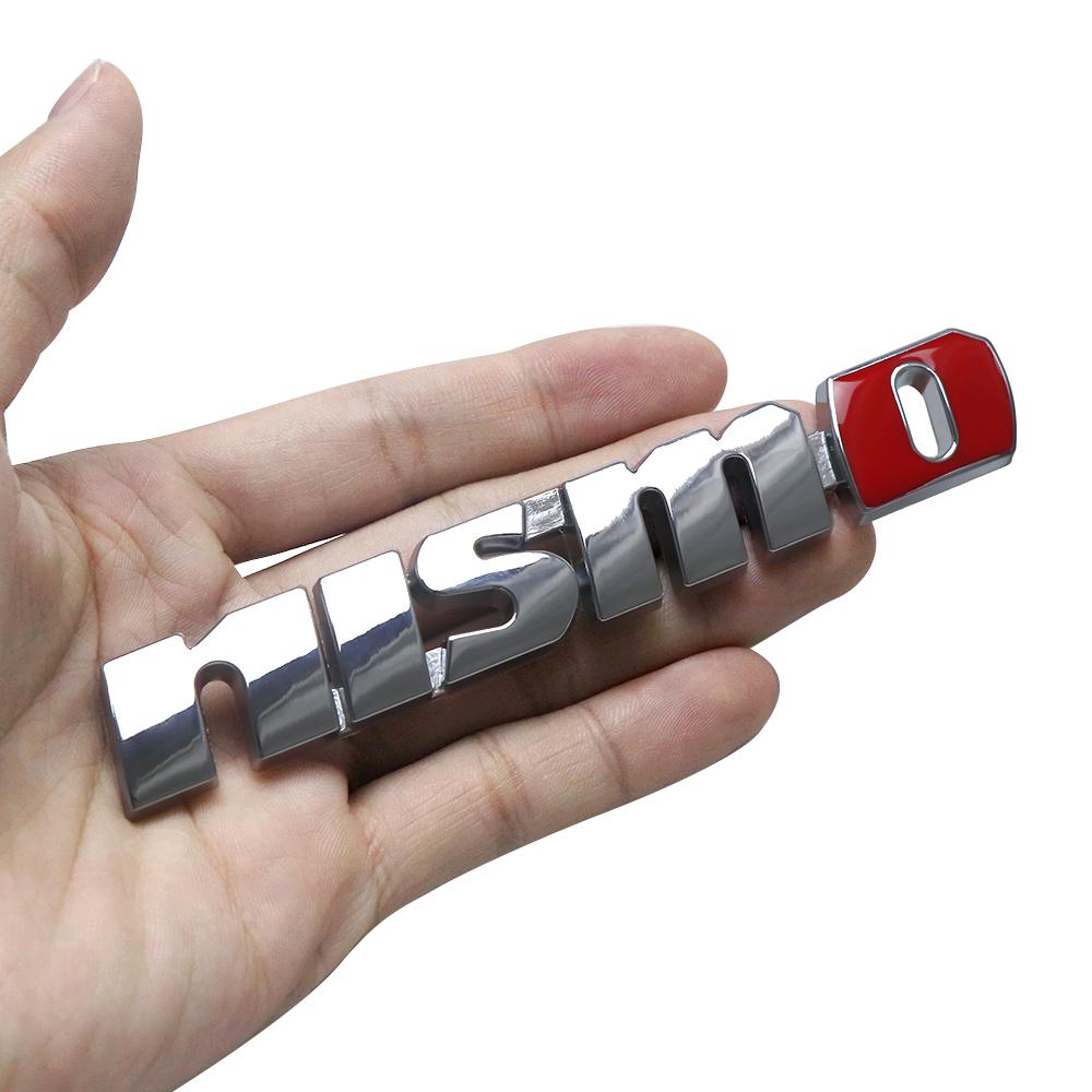 Наклейки с эмблемой Nismo для переднего, заднего бампера, багажника автомобиля для Nissan Nismo X-trail GTR Qashqai Note Juke Sentra Patrol Navara Micra