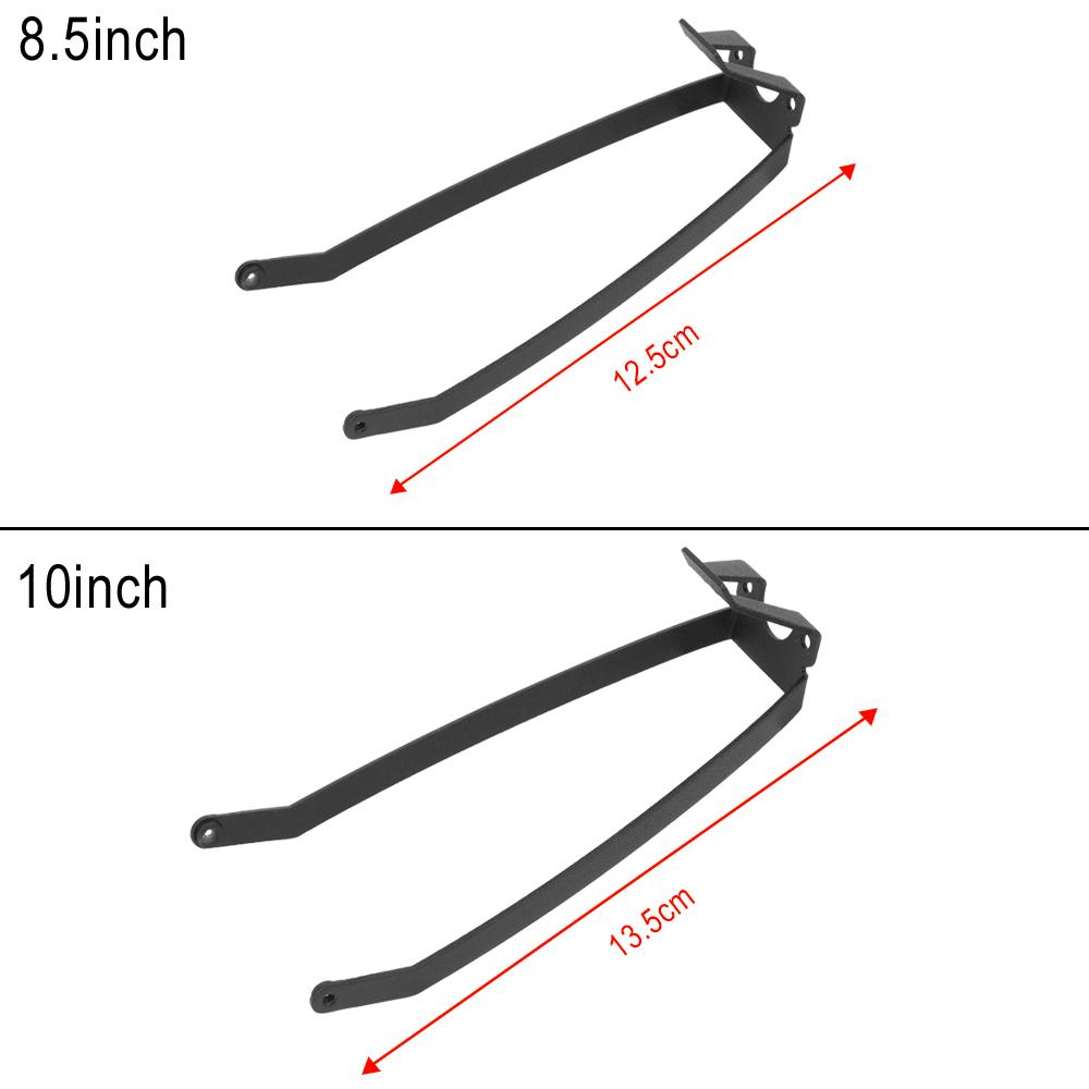 Aluminium Alloy Rear Wheel Fender Support for Electric Scooter Mudguard Bracket for Xiaomi 1S Pro 2 Mi 3 Fits 8.5/10 Inch Tires