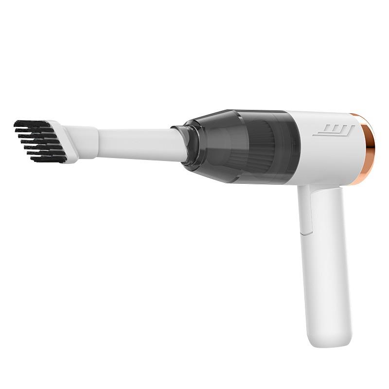 Многофункциональный пылесос 2-в-1, ручной беспроводной пылесос с мощным всасыванием, складной вентилятор для барбекю, пылесос для дома и автомобиля