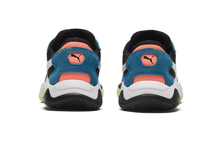Men's Sneakers PUMA Storm Stitching 'White Black Blue'
