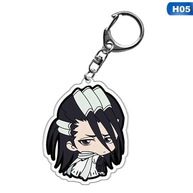 Акриловый брелок в стиле аниме «Блич» Куросаки Ичиго Кучики Рукия Бьякуя Гриммджоу Джегерджак