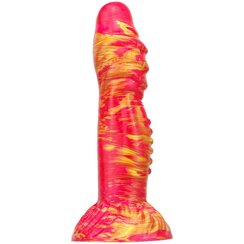 Faucet Color Liquid Silicone Anal Reamer Large Special-shaped Dragon Phallus Anal Masturbation Device Rear Court Sex Toy